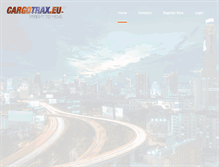 Tablet Screenshot of cargotrax.eu